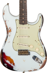 Custom Shop 1961 Stratocaster #CZ573714 - Heavy Relic Aged Sonic Blue o. 3-Color Sunburst