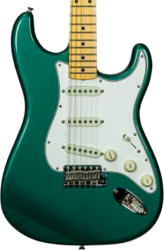 Guitare électrique forme str Fender Custom Shop Vintage Custom 1962 Stratocaster #R147972 - Time Capsule Sherwood Green Metallic