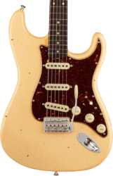 Guitare électrique forme str Fender Custom Shop Postmodern Stratocaster - Journeyman relic vintage white