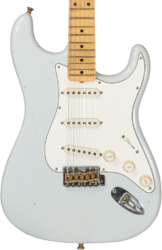 Guitare électrique forme str Fender Custom Shop Tomatillo Special Stratocaster #CZ571194 - Journeyman relic aged sonic blue