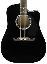 Guitare folk Fender FA-125CE - Black