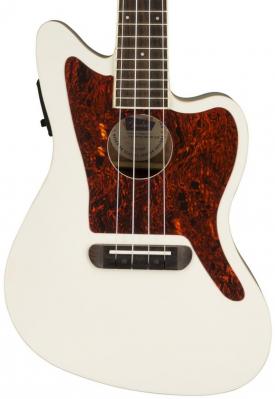 Ukulélé Fender Fullerton Jazzmaster Uke (Concert) - Olympic white
