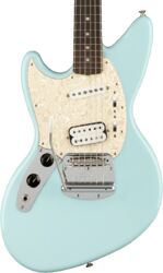 Guitare électrique gaucher Fender Jag-Stang Kurt Cobain Gaucher - Sonic blue