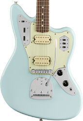 Guitare électrique rétro rock Fender Vintera 60's Jaguar Modified HH (MEX, PF) - Sonic blue