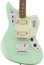 Guitare électrique rétro rock Fender Vintera 60's Jaguar Modified HH (MEX, PF) - Surf green