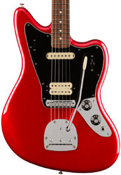 Guitare électrique rétro rock Fender Player Jaguar (MEX, PF) - Candy apple red