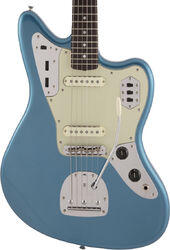 Guitare électrique rétro rock Fender Made in Japan Traditional 60s Jaguar (RW) - Lake placid blue