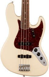 Basse électrique solid body Fender American Vintage II 1966 Jazz Bass (USA, RW) - Olympic white