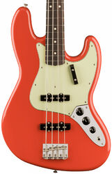 Basse électrique solid body Fender Vintera II '60s Jazz Bass (MEX, RW) - Fiesta red