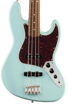 Basse électrique solid body Fender Vintera 60's Jazz Bass (MEX, PF) - Daphne blue