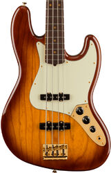 Basse électrique solid body Fender 75th Anniversary Commemorative Jazz Bass Ltd (USA, MN) - 2-color bourbon burst