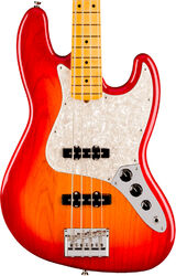 Basse électrique solid body Fender American Professional Jazz Bass (USA, MN) - aged cherry burst
