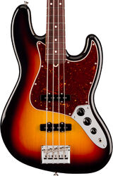 Basse électrique solid body Fender American Professional Jazz Bass (USA, RW) - 3-Color Sunburst