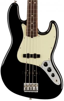Basse électrique solid body Fender American Professional II Jazz Bass (USA, RW) - Black