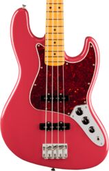 Basse électrique solid body Fender American Professional Classic Jazz Bass (USA, MN) - Faded Dakota Red
