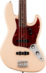 Basse électrique solid body Fender Vintera III Early '60s Jazz Bass (MEX, RW) - Olympic white