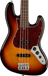 American Professional II Jazz Bass Fretless (USA, RW) - 3-color sunburst