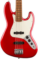 Basse électrique solid body Fender Player Jazz Bass (MEX, PF) - candy apple red