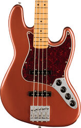 Basse électrique solid body Fender Player Plus Jazz Bass (MEX, MN) - Aged candy apple red