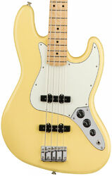 Basse électrique solid body Fender Player Jazz Bass (MEX, MN) - Buttercream