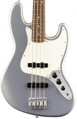 Basse électrique solid body Fender Player Jazz Bass (MEX, PF) - Silver