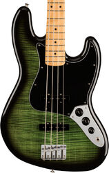 Basse électrique solid body Fender Player Jazz Bass Plus Top Ltd (MEX, MN) - Green burst