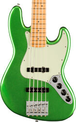 Basse électrique solid body Fender Player Plus Jazz Bass V (MEX, MN) - Cosmic jade