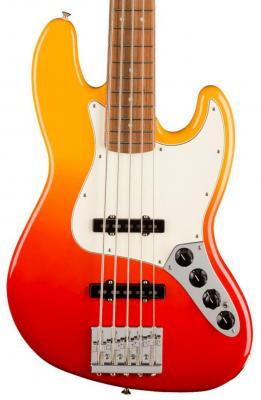 Basse électrique solid body Fender Player Plus Jazz Bass V (MEX, PF) - Tequila sunrise