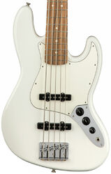 Basse électrique solid body Fender Player Jazz Bass V (MEX, PF) - Polar white