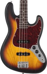 Basse électrique solid body Fender Made in Japan Jazz Bass Raw Ash (RW) - 3-Color Sunburst Satin