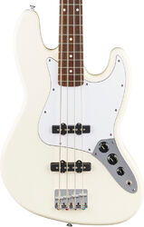 Basse électrique solid body Fender Standard Jazz Bass (LAU) - Olympic white