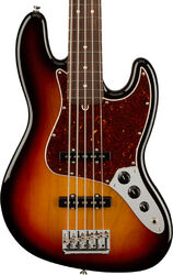 American Professional II Jazz Bass V (USA, RW) - 3-color sunburst