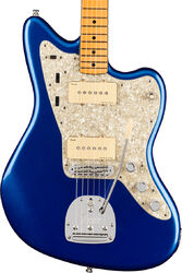 Guitare électrique rétro rock Fender American Ultra Jazzmaster (USA, MN) - Cobra blue