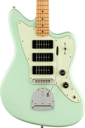 Guitare électrique rétro rock Fender Noventa Jazzmaster (MEX, MN) - Surf green