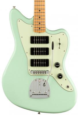 Guitare électrique solid body Fender Noventa Jazzmaster (MEX, MN) - Surf green