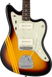 Guitare électrique rétro rock Fender Made in Japan Traditional 60s Jazzmaster - Competition 3-Color Sunburst / Aged Natural