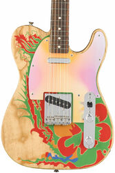 Guitare électrique forme tel Fender Jimmy Page Telecaster Dragon Ltd (MEX, RW) - Natural