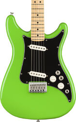 Guitare électrique forme str Fender Player Lead II (MEX, MN) - Neon green
