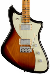Guitare électrique rétro rock Fender Player Plus Meteora HH (MEX, MN) - 3-color sunburst