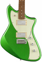 Guitare électrique rétro rock Fender Player Plus Meteora HH (MEX, PF) - Cosmic jade