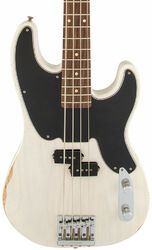 FENDER Mike Dirnt Road Worn Precision Bass (MEX, RW) - white blonde