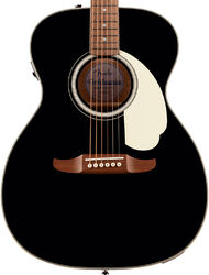 Guitare folk Fender California Deluxe Monterey E - black