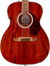 Guitare folk Fender California Deluxe Monterey E Mahogany - natural