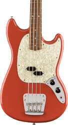 Basse électrique enfants Fender Vintera 60's Mustang Bass (MEX, PF) - Fiesta red