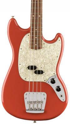 Basse électrique enfants Fender Vintera 60's Mustang Bass (MEX, PF) - Fiesta red