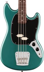 Basse électrique solid body Fender American Professional Classic Mustang Bass (USA, RW) - Faded Sherwood Green Metallic