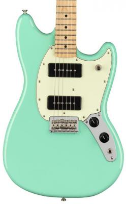 Guitare électrique solid body Fender Player Mustang 90 (MEX, MN) - Seafoam green