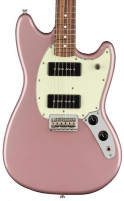 Guitare électrique solid body Fender Player Mustang 90 (MEX, PF) - Burgundy mist metallic