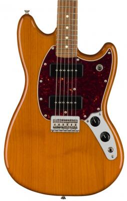 Guitare électrique solid body Fender Player Mustang 90 (MEX, PF) - Aged natural