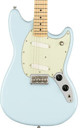 Guitare électrique rétro rock Fender Player Mustang (MEX, MN) - Surf blue